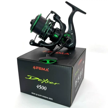 Фидерная катушка Feima Dexter 4500 (5+1 BB, передаточное число 5.1:1, вес 306 г, фрикцион 8 кг, графитовый корпус)