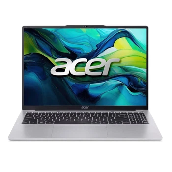 Ноутбук Acer Aspire Lite 16 Intel®Core™ i5- 1334U pana la 4. 6 GHz, 16'', WUXGA, IPS, 16 GB DDR5 RAM, 512 GB SSD, Intel® Iris® Xe, Windows 11 Pro, Pure сріблястий