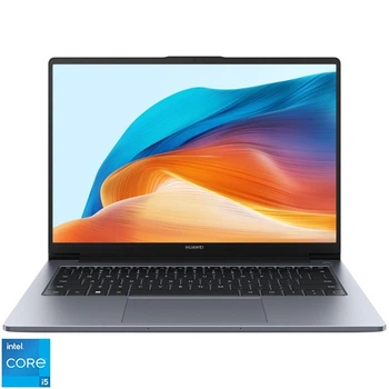 Ноутбук Huawei Matebook D 14 i5- 12450H до 4, 40 ГГц, 14'', IPS, 16 ГБ LPDDR4x, 512 ГБ SSD, Intel® UHD, Windows 11 Home, Space Gray