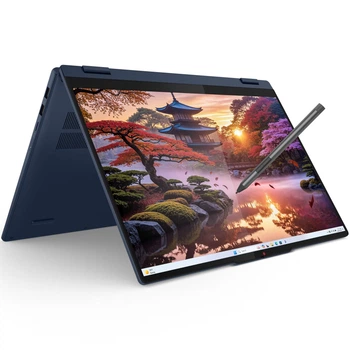 Ноутбук Lenovo IdeaPad 5 2- в- 1 16AKP10 AMD Ryzen™ AI 7 350 до 5, 0 ГГц, 16 WUXGA, IPS, сенсорним екраном, 16 ГБ LPDDR5x, 1 ТБ SSD, графікою AMD Radeon™ 860M, Windows® 11 Home, Cosmic Blue