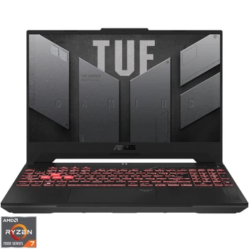Ігровий ноутбук ASUS TUF Gaming A15 FA507NUR AMD Ryzen™ 7 7435HS до 4, 55 ГГц, 15, 6, Full HD, IPS, 144 Гц, 16 ГБ DDR5, 512 ГБ SSD, NVIDIA® GeForce RTX™ 4050 6 ГБ GDDR6, Mecha Gray