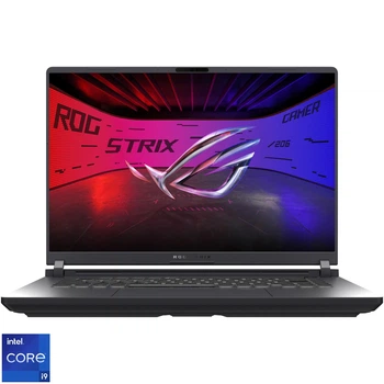 Ігровий ноутбук ASUS ROG Strix G16 G615JMR Intel® Core™ i9 14900HX до 5, 8 ГГц, 16'', 2, 5 КБ, WQXGA, IPS, 240 Гц, 16 ГБ DDR5, 1 ТБ SSD, NVIDIA® GeForce RTX™ 5060 8 ГБ GDDR7, Eclipse Сірий