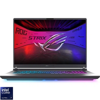 Ігровий ноутбук ASUS ROG Strix G18 G815LR Intel® Core™ Ultra 7 255HX до 5, 2 ГГц, 18, 2, 5K WQXGA, IPS, 240 Гц, G- Sync, 32 ГБ DDR5, 1 ТБ SSD, GeForce RTX™ 5070 Ti 12 ГБ GDDR7, Eclipse Gray