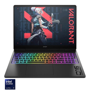 Игровой ноутбук HP OMEN MAX 16- ah0003nn Intel® Core™ Ultra 9 275HX до 5, 4 ГГц, 16'', WQXGA, OLED, 240 Гц, 64 ГБ DDR5, 2 ТБ SSD, NVIDIA® GeForce RTX™ 5090 24 ГБ GDDR7, Free DOS, Shadow black