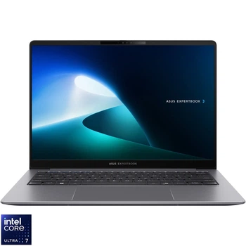 Ноутбук ASUS ExpertBook P5 P5405CSA Intel® Core™ Ultra 7 258 В до 4, 8 ГГц, 14 дюймов, WQXGA, 144 Гц, 32 ГБ LPDDR5X, 512 ГБ SSD, графический Intel® Arc™ 140 В, туманно- Серый