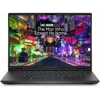 Ноутбук Dell Alienware m16 R2, Intel Core Ultra 9 185H, 32GB RAM, 1TB SSD, QHD+ 16, RTX 4070, 240Hz, 2. 61kg, черный