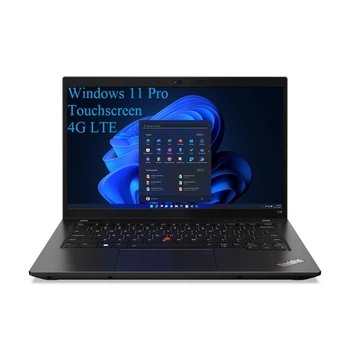 Ноутбук Lenovo ThinkPad L14 Gen 4 (Intel), 14 FHD IPS 300nits Touch Screen, Intel Core i7- 1355U 10- core, 48 GB DDR4, 256 GB SSD m2 PCIe, Intel Iris Xe, Windows 11 Pro, 1, 40 кг. Thunder Black, слот для карт Nano- SIM, 4G LTE