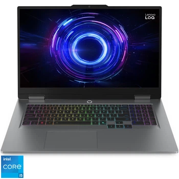 Ігровий ноутбук Lenovo LOQ 17IRX10 Intel® Core™ i5- 13450HX до 4, 6 ГГц, 17, 3 дюйма, Full HD, 32 ГБ DDR5, 1 ТБ SSD, NVIDIA® GeForce RTX™ 5050 8 ГБ GDDR7, Eclipse Black