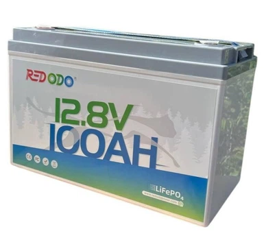 Акумулятор літій залізо фосфатний LiFePO4 12.8V 100Ah 1280 Wh BMS Redodo Germany АКБ для сонячних систем