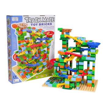 Zestaw klocków Tor Kulka 402 elementów (ZKT.9604)