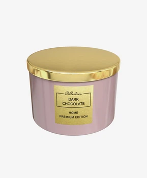 Свічка ароматизована Pepco Home аромат Dark chocolate (Темний шоколад)