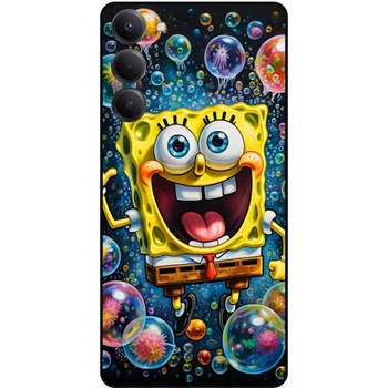 Силиконовый бампер чехол Candy для Oppo A5 4G с картинкой Губка Боб Sponge Bob