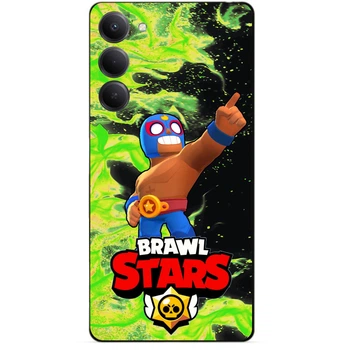 Чехол силиконовый бампер Candy для Xiaomi Redmi 15 с Героем Brawl Stars Бравл Старс Эль Примо Brawl