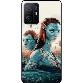Силиконовый чехол бампер Candy для Xiaomi 11T с рисунком Avatar Аватар