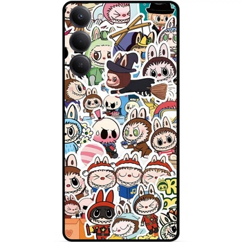 Силиконовый бампер чехол Candy для Xiaomi Redmi 15 с рисунком Лабубу Labubu