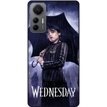 Чохол силіконовий бампер Candy для Xiaomi 12 Lite з малюнком Wednesday Уенздей