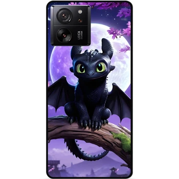 Чехол силиконовый Candy для Xiaomi 13T Как приручить дракона