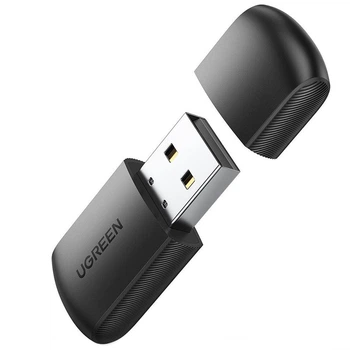 Wi-Fi адаптер UGREEN CM448 AC650 Dual-Band USB 2.0 2.4 ГГц/5 ГГц 433 Мбит/с (85F7AB77C9DC)