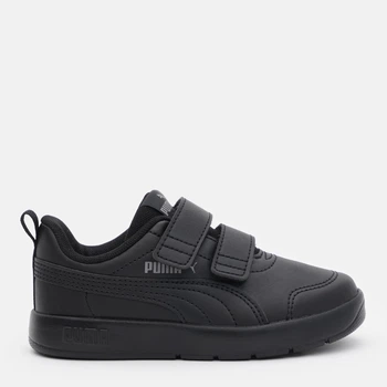 Дитячі кеди для хлопчика Puma Courtflex V3 V PS 39764201 31 (12) Чорні (4067979448673)