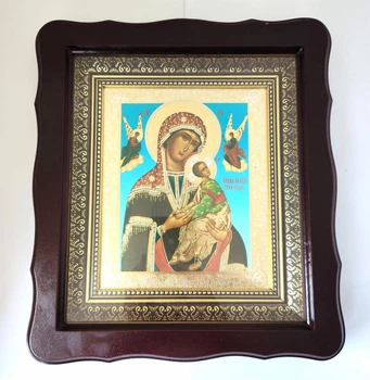 Икона Божией Матери "Страстная" для дома 23*26cm