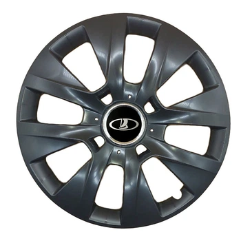 Автомобильные колпаки на колеса LADA R15 №334 SJS черные комплект 4шт TR0306317