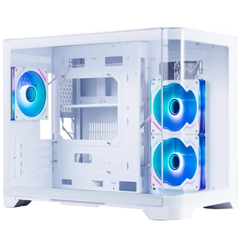 Корпус для ПК 1stPlayer UV6-WH-2FC7R-W-1FC7-W без БЖ White