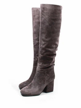 Женские зимние ботфорты It-girl K800010206Rgrey 36р-23,5см Сірий (2000000471365)