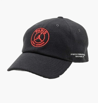 Кепка Jordan Psg Club Jordan Football Structured Black M/L Чорний HJ0830-045