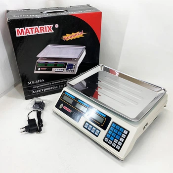 Весы для предприятия MATARIX, Торговое оборудование весы для магазинов продуктов ZX-61
