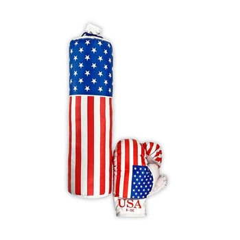 Боксерский набор Danko Toys "Америка" детский средний M-USA