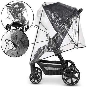 Дождевик для Carrello/Cybex универсальный на прогулочною коляску с окном (3967ПРЗВ-РЗ)