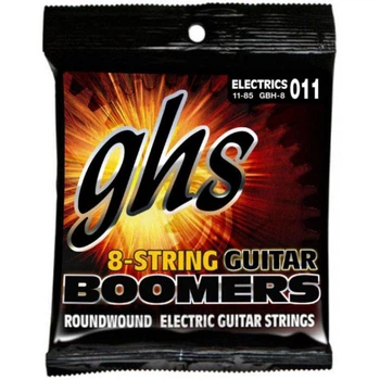 Струны для электрогитары GHS GBH-8 Boomers Heavy 8-Strings 11/85