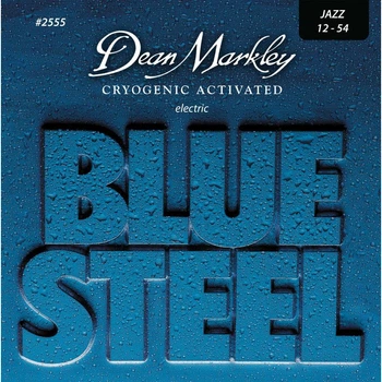 Струни для електрогітари Dean Markley 2555 Blue Steel Jazz 12/54