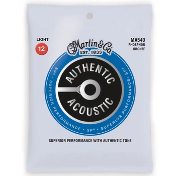 Струны для акустической гитары Martin MA540 92/8 Phosphor Bronze Light 12/54