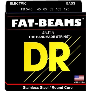 Струны для бас-гитары DR FB5-45 Fat Beams Medium 5-Strings 45/125