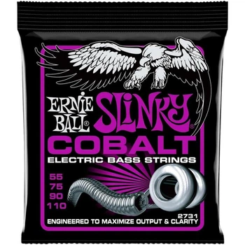 Струны для бас-гитары Ernie Ball 2731 Cobalt Power Slinky 55/110