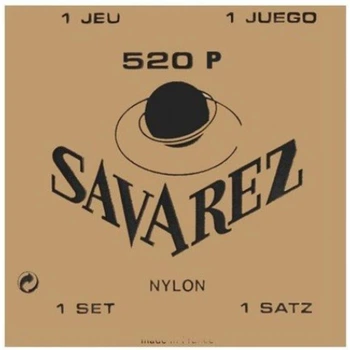 Струны для классической гитары Savarez 520P Traditional Classical Guitar Strings High Tension