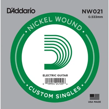 Струна D'Addario NW021 Nickel Wound .021