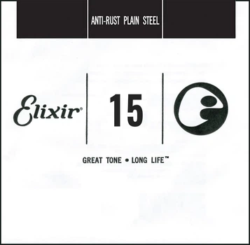 Струна Elixir 13015 Plain Steel .015