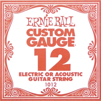Струна Ernie Ball 1012 Plain Steel .012