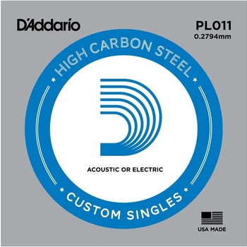 Струна D'Addario PL011 Plain Steel .011