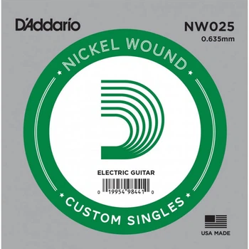 Струна D'Addario NW025 Nickel Wound .025