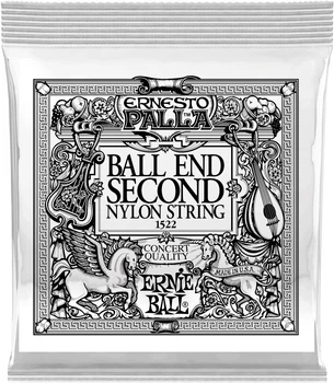 Струна Ernie Ball 1522 Black 2nd Ernesto Palla Nylon Ball End Classical Guitar String .032