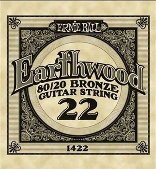 Струна Ernie Ball 1422 Earthwood 80/20 Bronze Acoustic Guitar Strings .022