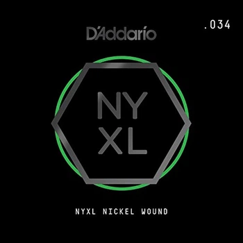 Струна D'Addario NYNW034 Nickel Wound Single String .034