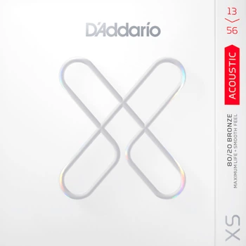 Струны для акустической гитары D'Addario XSABR1356 80/20 Bronze Medium 13/56