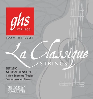 Струны для классической гитары GHS 2390 La Classique Normal Tension