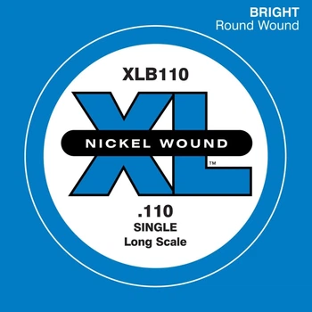 Струна D'Addario XLB110 XL Nickel Round Wound Long Scale .110