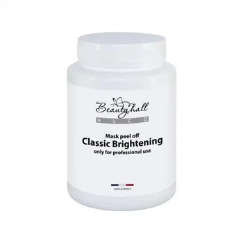 Альгінатна маска «Відбілююча» з комплексом Biowhite® та екстрактами рослин – Beautyhall 200 г