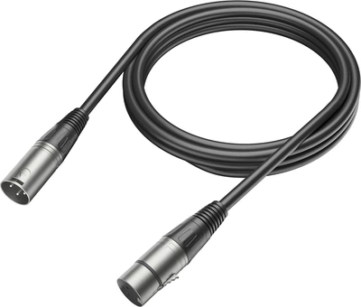 Микрофонный кабель Fifine L9C XLR Male to Femal 1.8 м Black